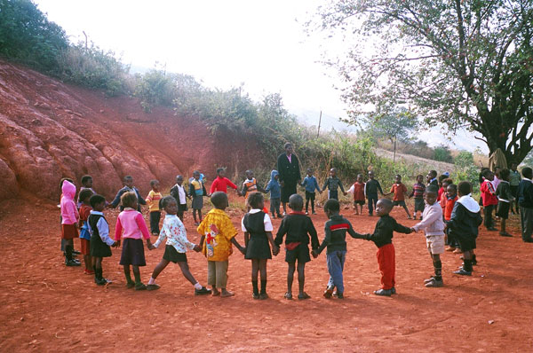 Encouraging collaborative learning at Ganyane school	